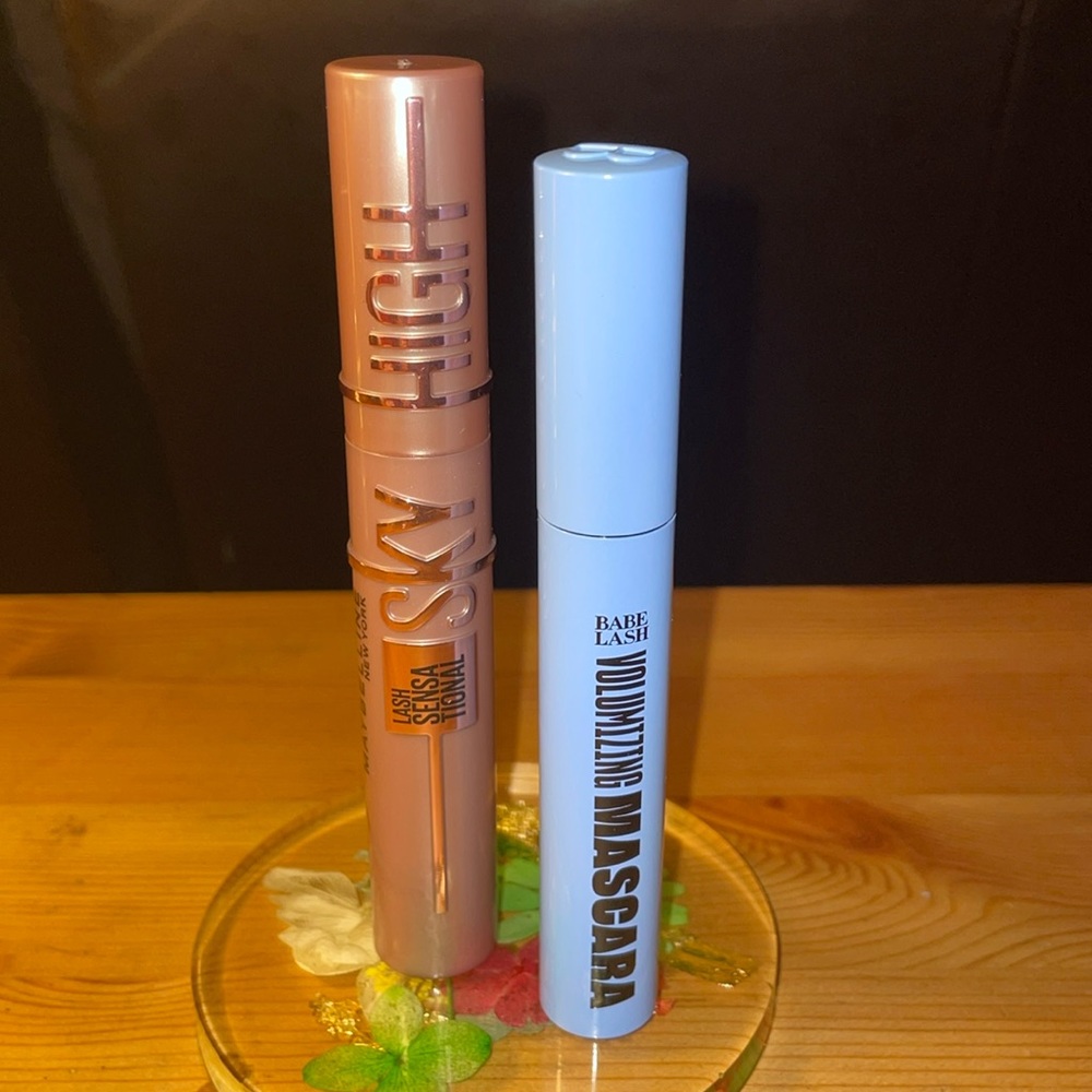 Maybelline Lash Sensational Sky High Mascara & Babe Lash Volumizing Masc…